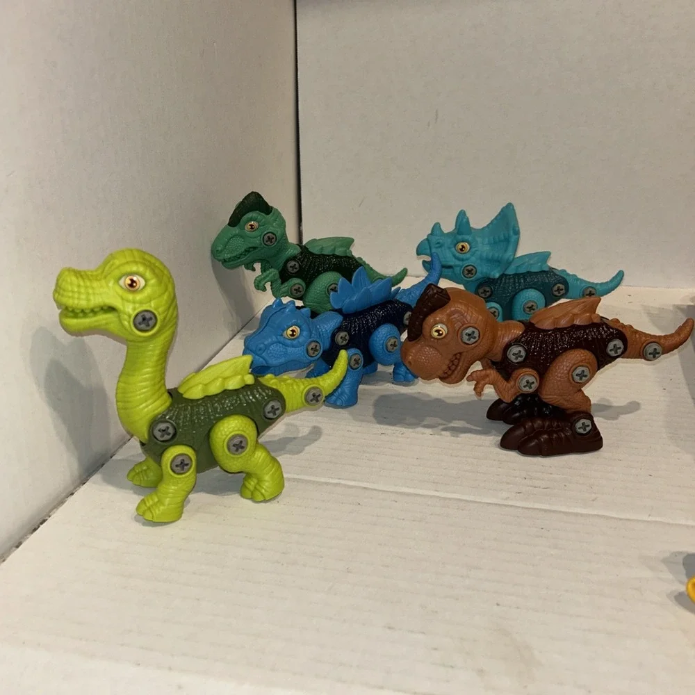Dinosaur Toys Laradola DIY Take Apart Dinosaur Toys for Kids Lot Of 5‎ E2